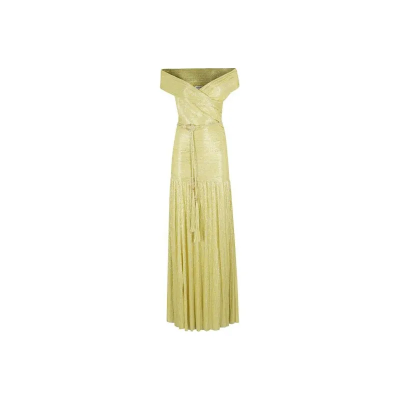 SABINA MUSAYEV Sleeveless Dress Women's Yellow-0