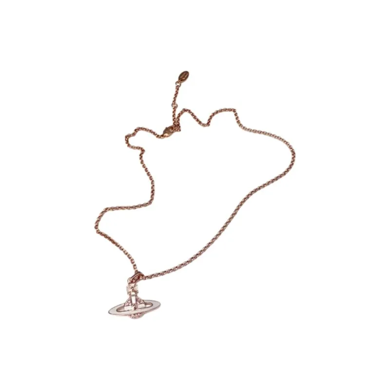 Vivienne Westwood Brass Necklaces Women's Rose Gold-2