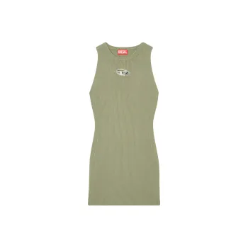 DIESEL M Caddix Ribbed Knitted Sleeveless Dress