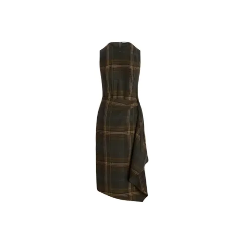 Polo Ralph Lauren FW24 Sleeveless Dress Women's Green