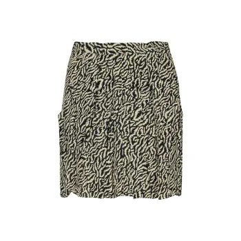 ISABEL MARANT ETOILE All Over Printed Mini Skirt