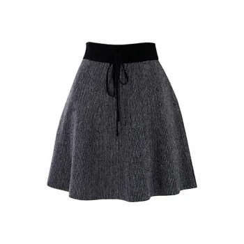 SOON FLOWER Casual Short Skirts Women's Black