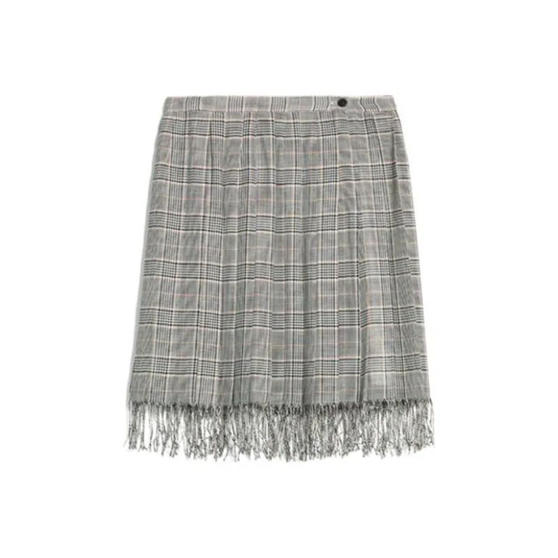 WEEKEND MaxMara FW22 Casual Long Skirts Women's Black-0