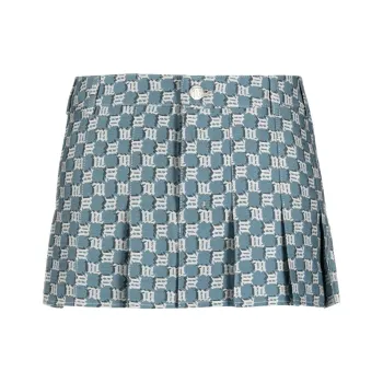 Misbhv Monogram Printed Mini Skirt