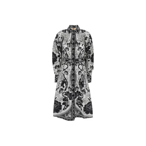 Farm Rio Flower Leopards Midi Dress
