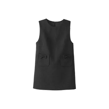 Fstudio Sleeveless Dress Women's Gray