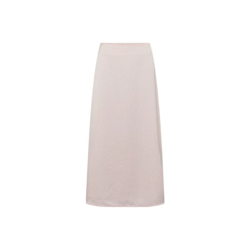 GANNI Casual Long Skirts Women's Pink-0
