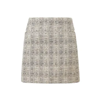 D'zzit Casual Short Skirts Women's White