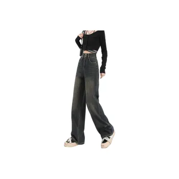 Weixi Jeans Women's Gray