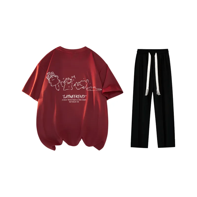 LA'T.WEEKEND Casual Sportswear Unisex-10