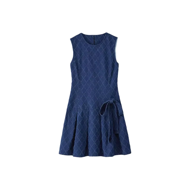 KEAB Sleeveless Dress Women's Dark Blue-0