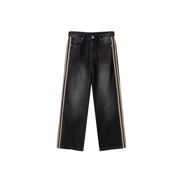 NO ONE ELSE Jeans Unisex Black Gray-0