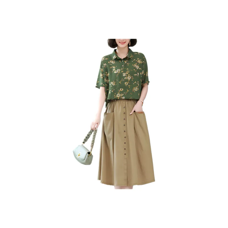Mula Two Piece Skirt Sets Women's-6