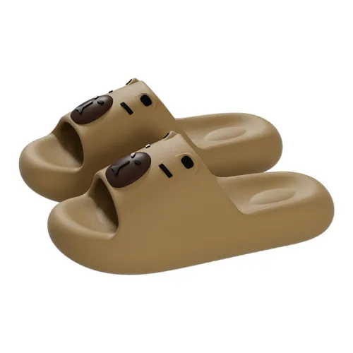 Warm stlt Cartoon Slippers For Men & Women's, Summer Indoor Home Soft Sole Bathing Bathroom Cute Slippers