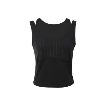 Nike Dri Fit Sleeveless Sports Shirts Women's Black