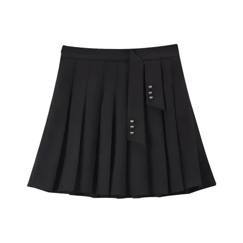 EICHITOO Casual Short Skirts Women's Black