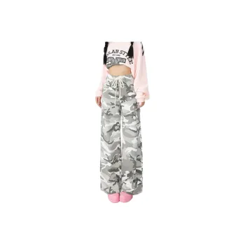 YINLEI Jeans Women's Camouflage