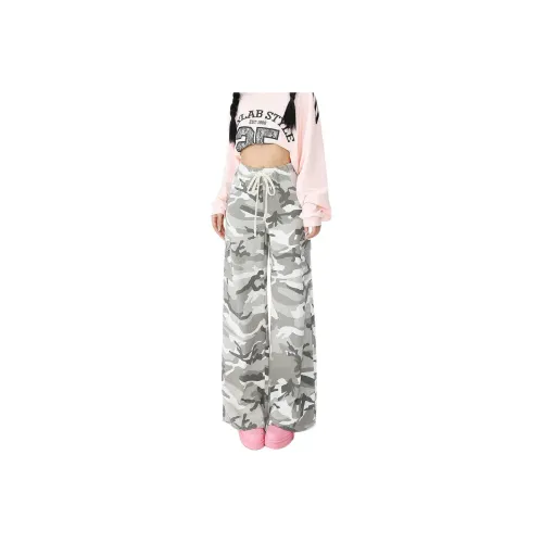 YINLEI Jeans Women's Camouflage