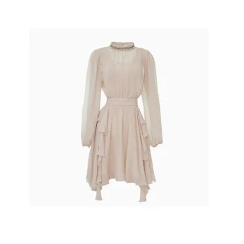 BETTER BING Long Sleeved Dresses Women's Apricot