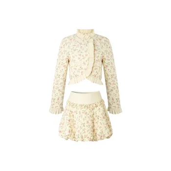 AooRaa Two Piece Skirt Sets Women's