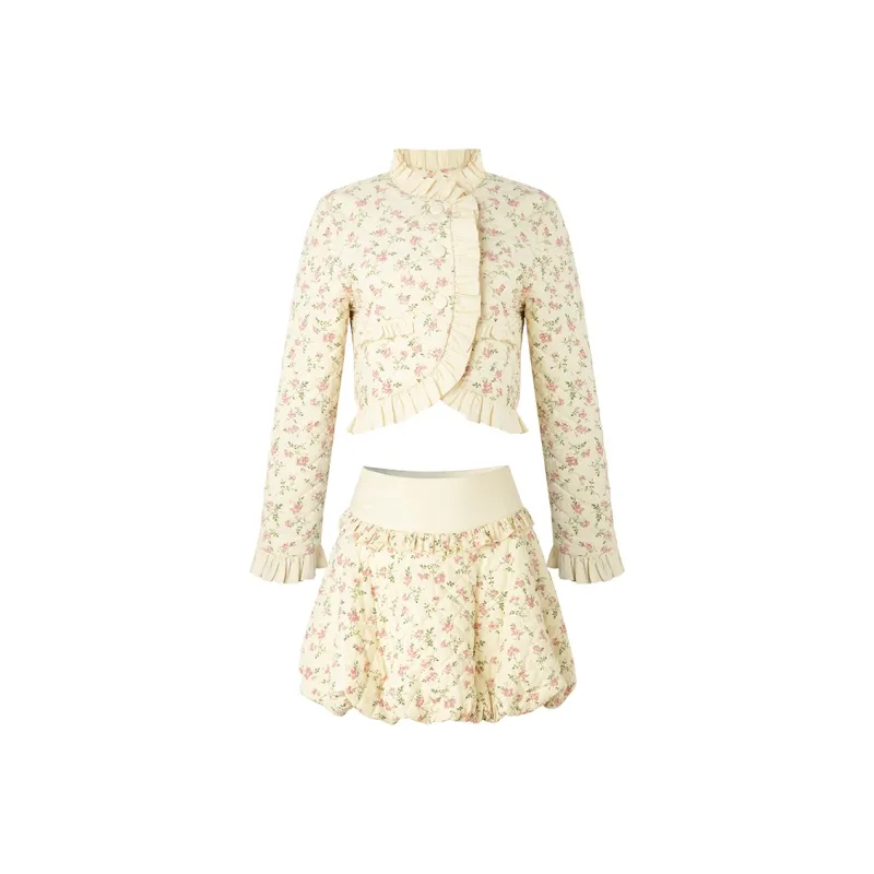 AooRaa Two Piece Skirt Sets Women's-0