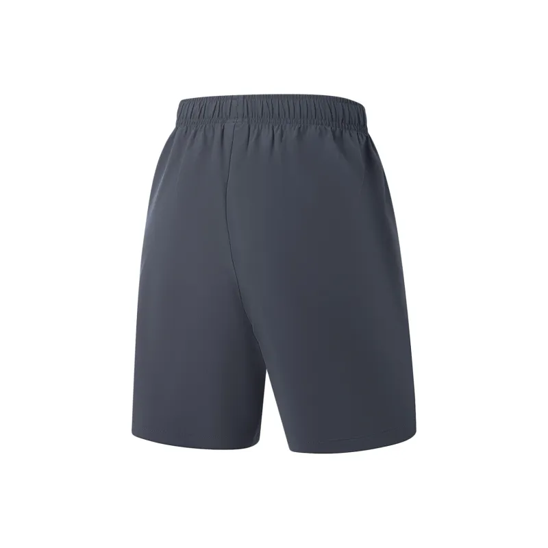 LiNing Fitness Series Sports Shorts Men's Night Blue Single Logo-1