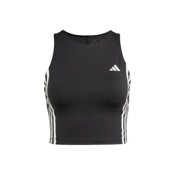 Adidas Own The Run 3-Stripes Tank Top Sport Vests Women's Black