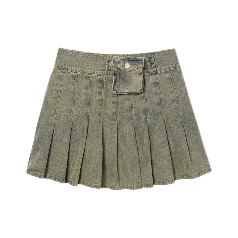 EPTISON WOMAN Denim Short Skirts Women's-7