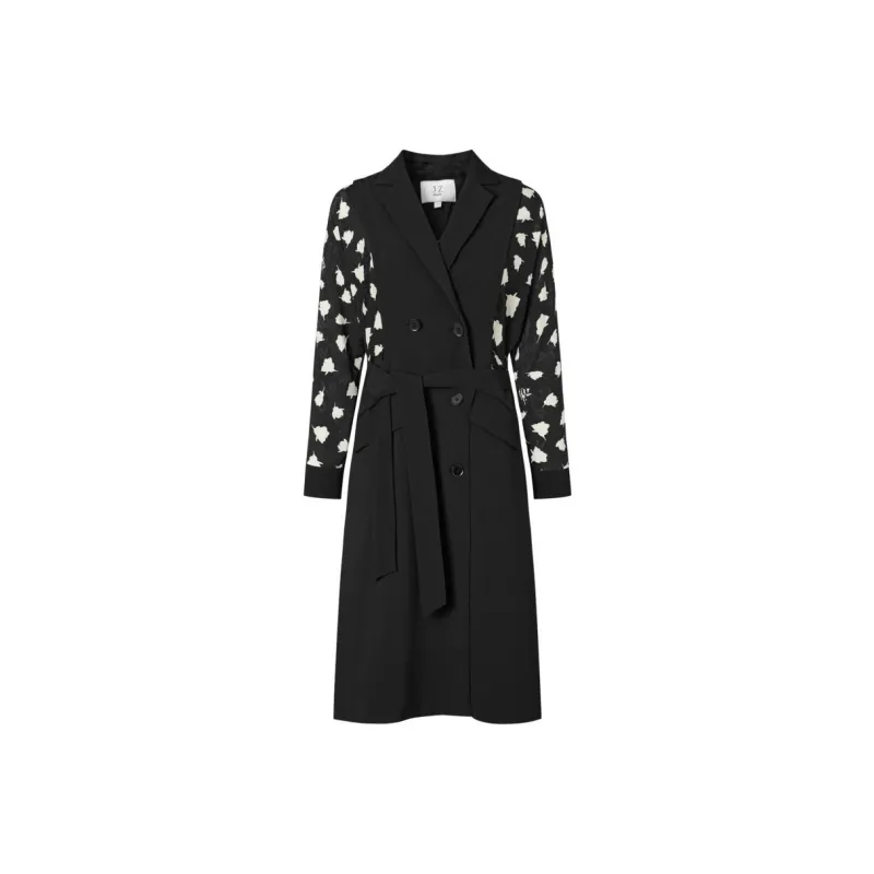 JZ. ANNAKRO Long-Sleeved Dresses Women's Heather Black-0
