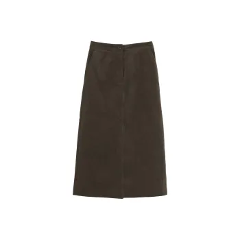 Fstudio A line Skirt Women's Light Coffee
