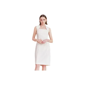 GOELIA Sleeveless Dress Women's 05W Ecru