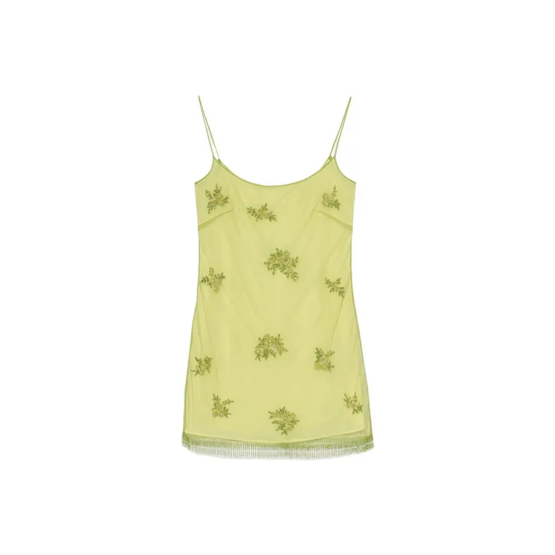 Blumarine Slip Dresses Women's Yellow-0