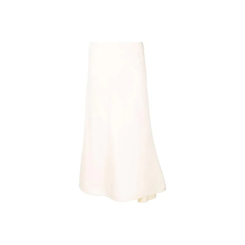 JIL SANDER Casual Long Skirts Women's White-0