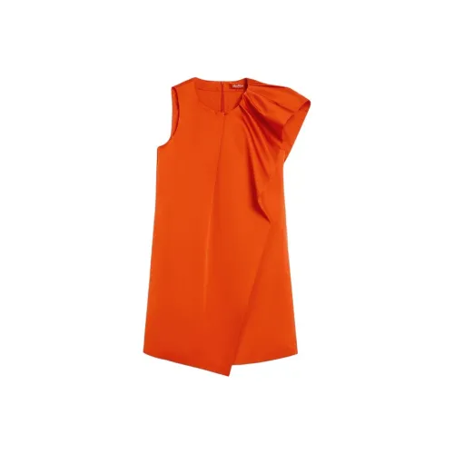 MaxMara Studio Sleeveless Dress Women's Geranium Color