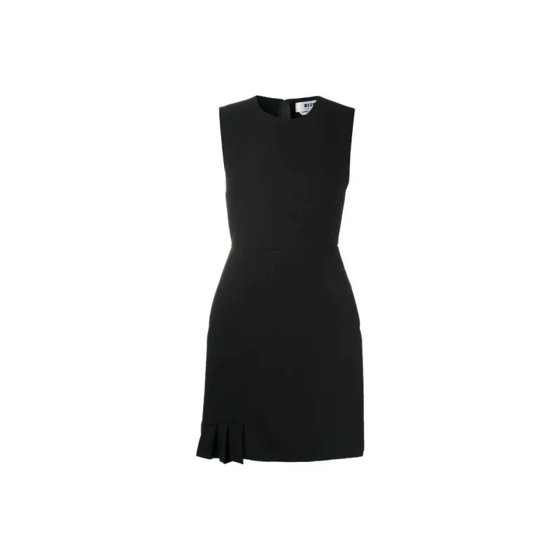 MSGM Sleeveless Dress Women's Black-0
