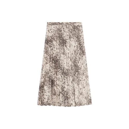 GIVENCHY SS24 Casual Long Skirts Women's Brown