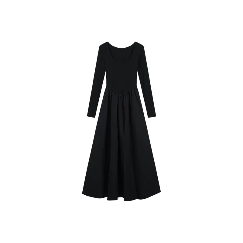 HUINIAN Long Sleeved Dress Women's-5