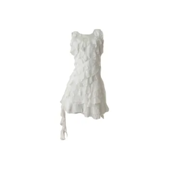 MTHE Sleeveless Dress Women's White