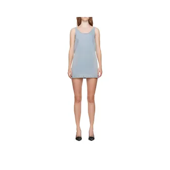WE11DONE Sleeveless Dress Women's Blue