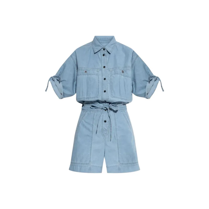 ISABEL MARANT Vally Buttoned Jumpsuit-0