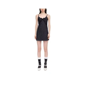 SHUSHUTONG Slip Dresses Women's Blue