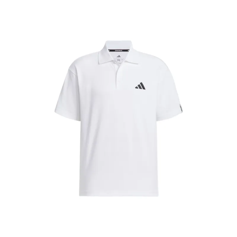 Adidas ESSENTIALS Polo Shirt Men's White-0