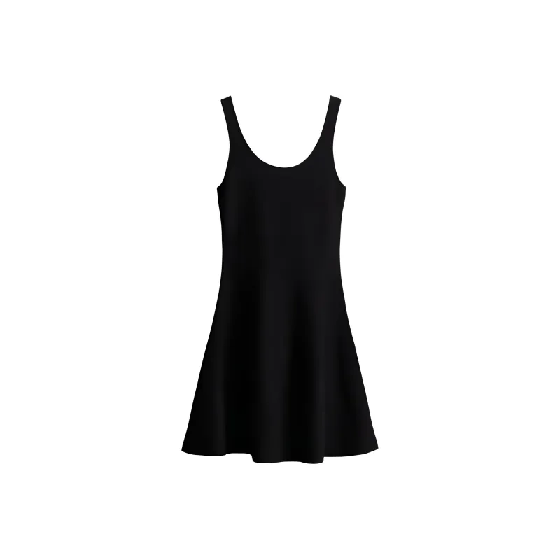 H&M Slip Dresses Women's Black-0