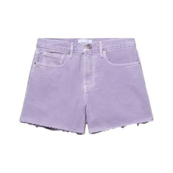 FRAME SS23 Denim Shorts Women's Purple