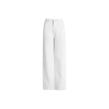 ZXZA Jeans Women's White Jacquard