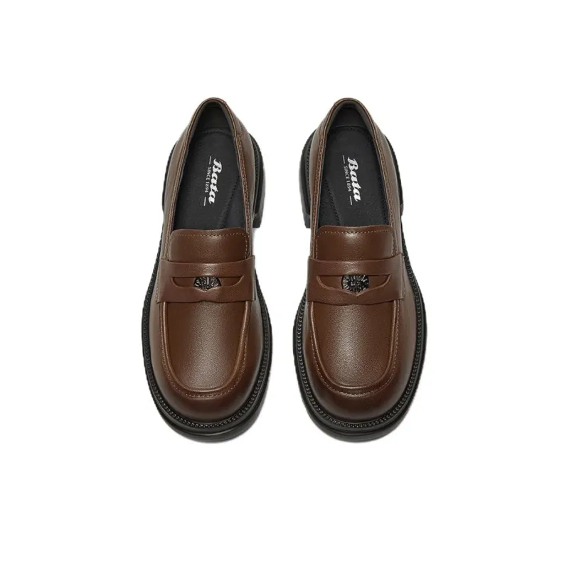 BATA Loafers Women's Coffee, Black-2