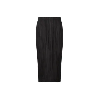 ISSEY MIYAKE Casual Long Skirts Women's Black