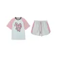 Gray Green & Pink