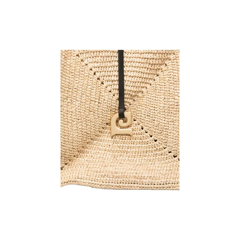 NANUSHKA Raffia Tote Bag, Shopping Bag, Shoulder Bag Men's Beige-3