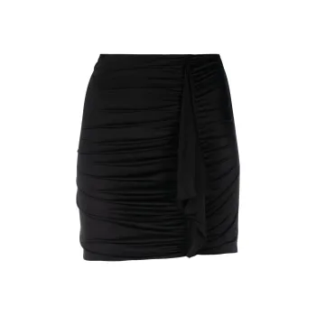 PINKO FW22 Casual Short Skirts Women's Black